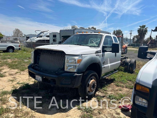 2012 Ford F550 Cab & Chassis Truck