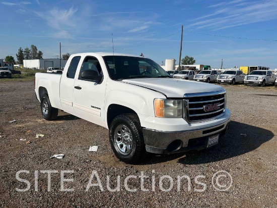2012 GMC Sierra Extended Cab Pickup Truck