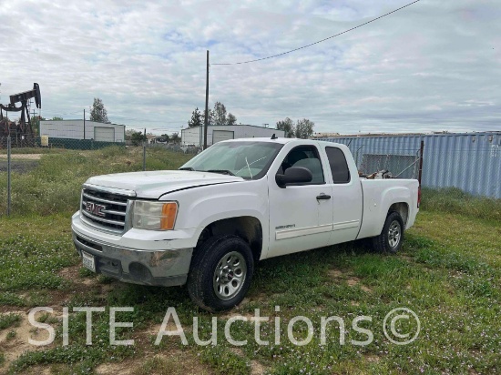 2012 GMC Sierra Extended Cab Pickup Truck