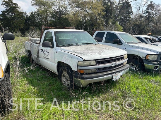 2001 Chevrolet Single Cab Pickup Truck