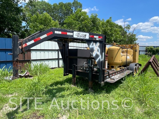 2007 Sage Oil Vac T/A Gooseneck Lube Trailer