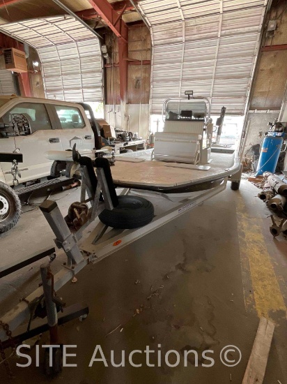 Shoal Cat S19 Flats boat with 115 HP Yamaha and Trailer