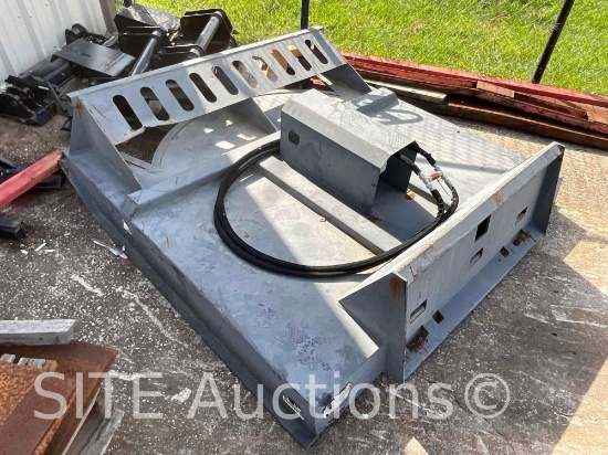 Skid Steer Brush Cutter Attachment