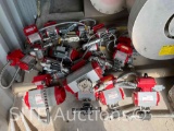 Qty of 17 Bray Flow Control Valves.