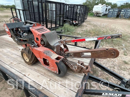 2011 Ditch Witch Walk Behind Trencher