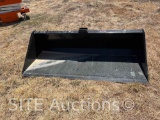 78in. Skid Steer Bucket