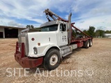 International T/A Gin Pole Truck