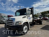 2013 Hino 338 S/A Flatbed Truck