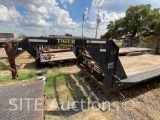 Tiger 20ft. Gooseneck T/A Flatbed Trailer