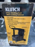 Klutch 2-Tier Welding Cart