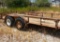 1996 Top Hat 16ft. T/A Flatbed Utility Trailer