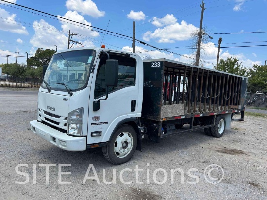2021 Isuzu NPR COE S/A Flatbed Truck