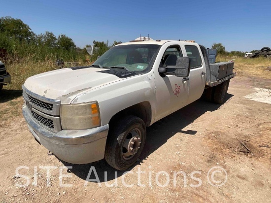 2011 Chevrolet Silverado 3500 HD Crew Cab Service Truck