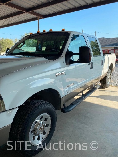 2006 Ford F250 SD 4x4 Crew Cab Pickup Truck