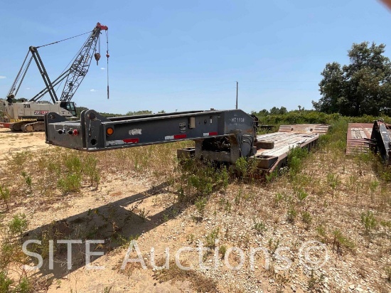 2014 Nuttall 360HD Tri/A Lowboy Trailer w/ T/A Pin-On Trailer