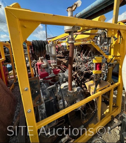 Lee 10K Grease Unit w/ Diesel Engine