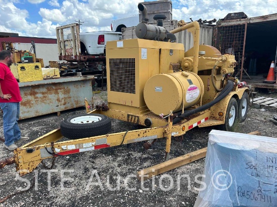 Midwestern HTU-350 Trailer Mounted Hydrostatic Test Pump