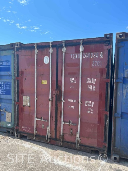 1997 Textainer 20ft. Shipping Container