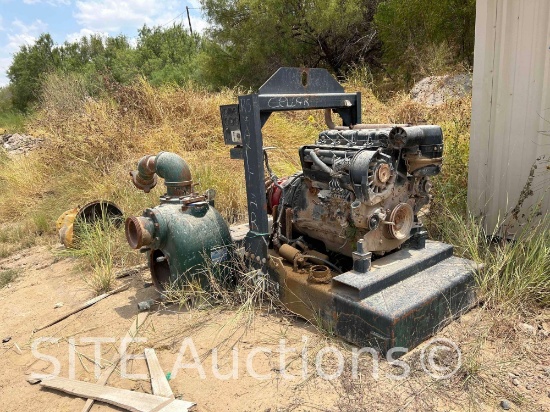 6in. Skid Mounted Water Pump