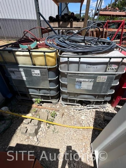 2 Totes Used Caustic