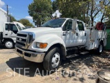 2009 Ford F750 SD Crew Cab Service Truck