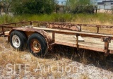 1996 Top Hat 16ft. T/A Flatbed Utility Trailer