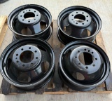 Qty of 4 Trailer Wheels