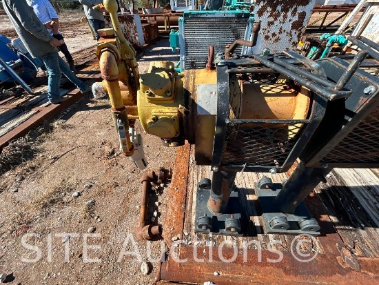 Unused 10K Air Hoist w/ Stand