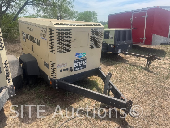 2016 Doosan P425 HP375 Portable Air Compressor