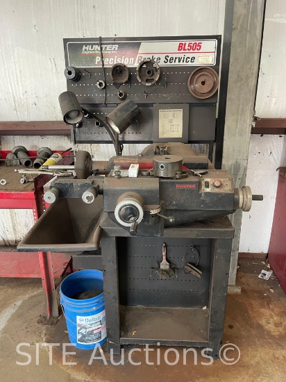 Hunter BL505 Bench Brake Lathe