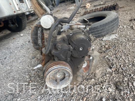Dismantled Isuzu 4 Cyl Diesel Engine