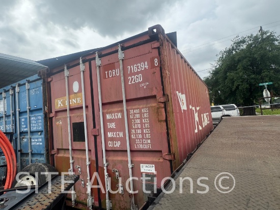 2001 Kawasaki 20ft. Shippign Container