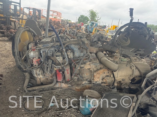 Mack E7 6 Cyl Diesel Engine & Maxitorque 10 Speed Transmission