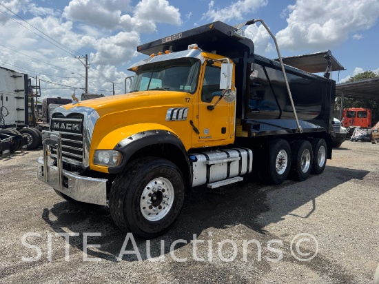 2017 Mack GU713 Tri/A Dump Truck