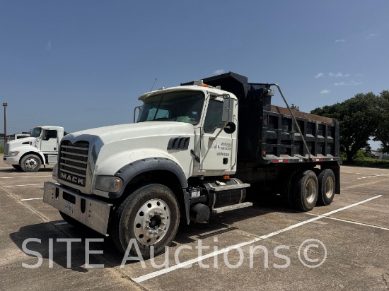2008 Mack GU713 T/A Dump Truck