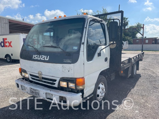 2004 Isuzu NPR S/A Flatbed Truck
