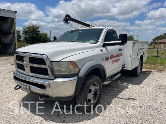 2012 Dodge Ram 4500 Single Cab Mechanic Truck