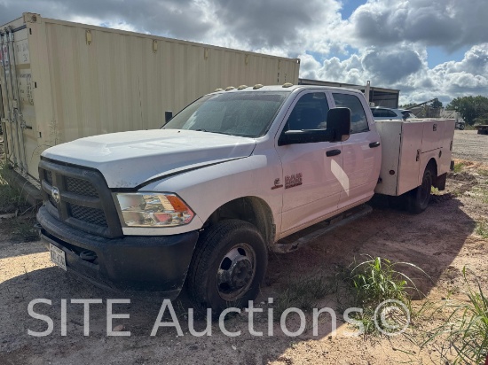 2017 Dodge Ram 3500 HD Crew Cab Service Truck
