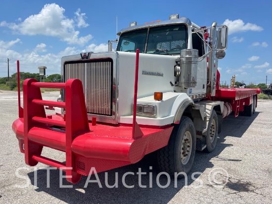 2013 Western Star 4900EX T/A T/A Oilfied Bed Truck