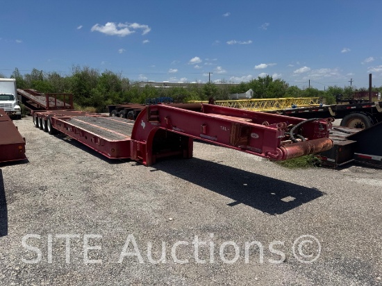 2012 Peerless LB60TRLRRON-4A Quad/A Lowboy Trailer