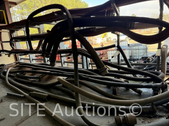 HOSE RACK AND HOSES
