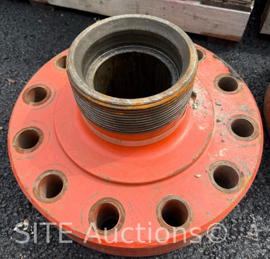 7-1/16-10K Wireline Flange X E-32 Thread 5-1/8" ID