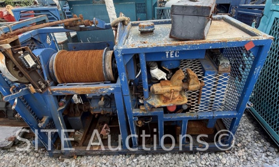 Stand Alone Slickline Skid Unit