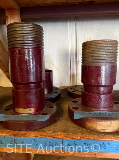 4-1/16-2k and 4-1/16-3k Flanges x 5-1/2 HP thread