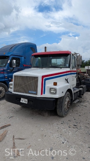 1994 White GMC T/A Roll Off Truck