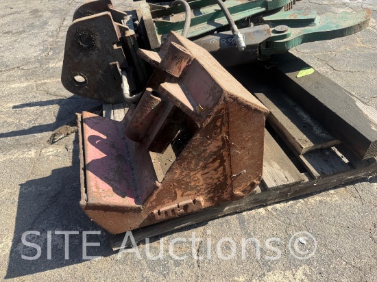 Quick Coupler for backhoe or midi excavator