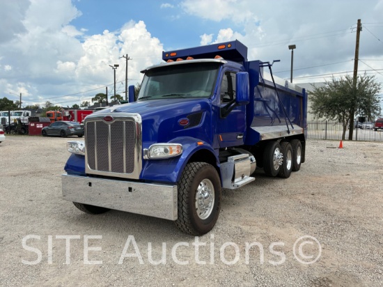 2020 Peterbilt 567 Tri/A Dump Truck