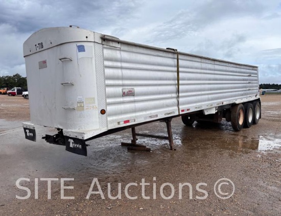 2011 Travis Tri/A End Dump Trailer