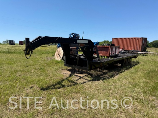 Gooseneck T/A Flatbed Trailer