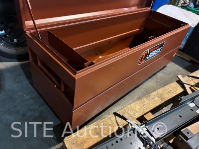 JOBOX Model 2-658990 Heavy-Duty Steel Jobsite Storage Chest